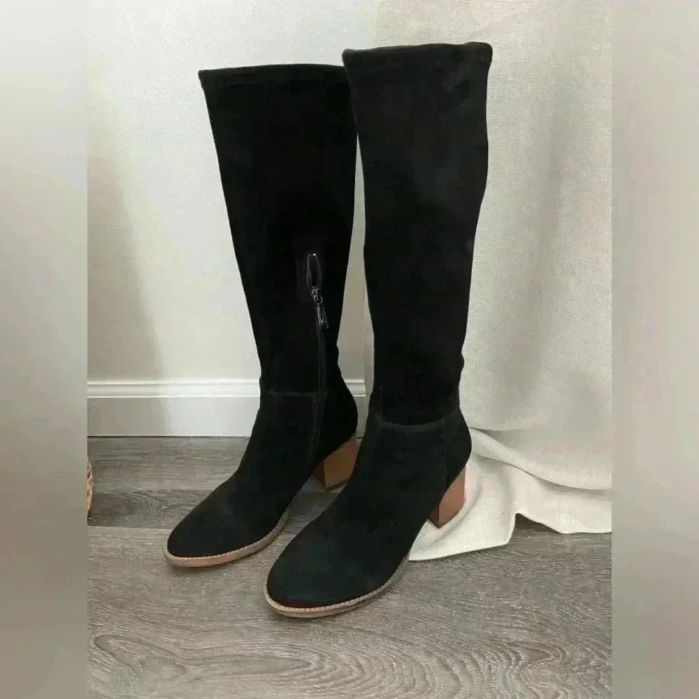 Blondo “Nada”Black Waterproof heeled Boots size 8.5